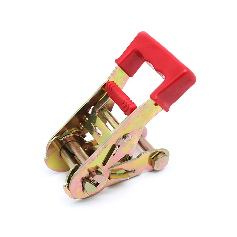 ด้ามพลาสติกสีแดง Ratchet Buckle 1.5 นิ้ว