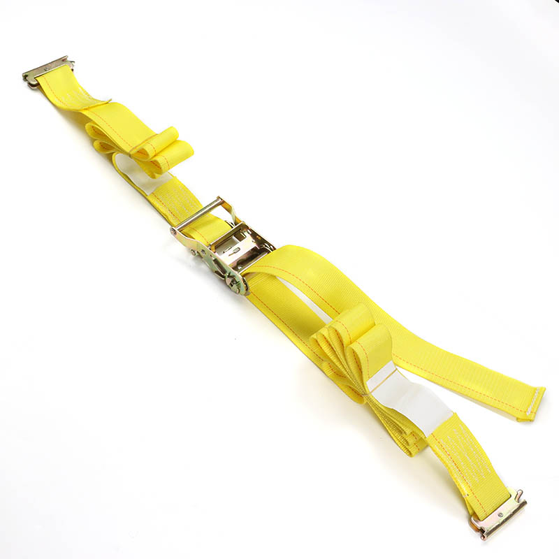 สายวงล้อ E-Track 2 นิ้ว สีน้ำเงิน สีเหลือง