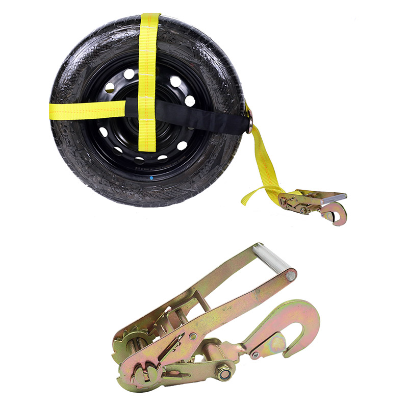 ล้อยางขนาด 2 นิ้วแบบปรับได้พร้อม Snap Hook D Ring